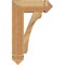 Ekena Millwork Legacy Arts & Crafts Rough Sawn Bracket, Western Red Cedar, 4"W x 14"D x 22"H BKT04X14X22LEC03RWR - alternate 4